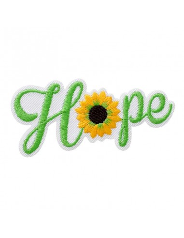 Appliques, Patch, Écusson thermocollant: Patch recyclé Hope