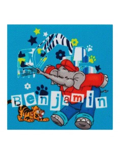 Applikation, Patch, Aufbügler: Benjamin Blümchen© Bagger