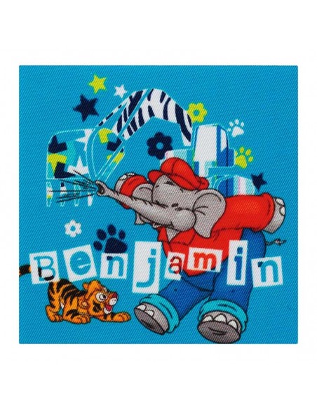 Appliqué, Patch, Iron-on: Benjamin Blümchen© Graafmachine