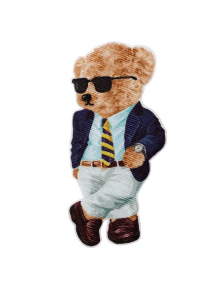 Applicatie, Patch, Strijkapplicatie: Beer in een pak