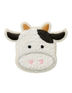 Appliques, Patch, Écusson thermocollant : Vache en peluche