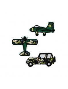 Applicatie, Patch, Strijkapplicatie: Militaire voertuigen...