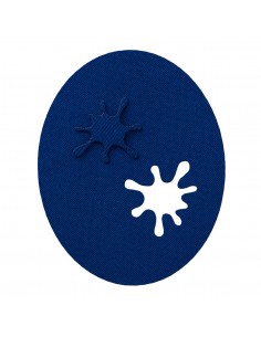 Rapiécer, Patch, Écusson thermocollant: Patch 2pcs Bleu...