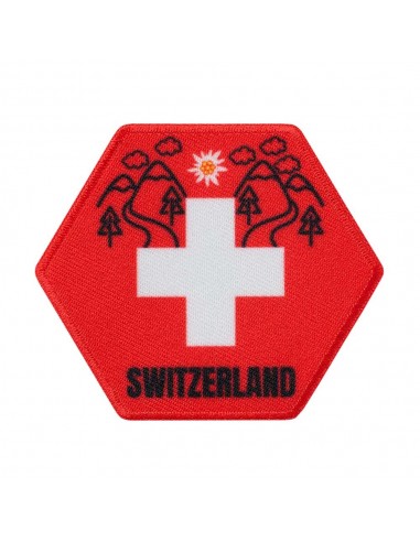 Applikation, Patch, Bügelbild: Wabe Schweiz