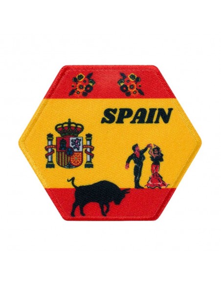 Applicatie, Patch, Strijkapplicatie: Honingraat Spanje