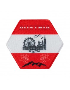 Applikation, Patch, Bügelbild: Wabe Österreich