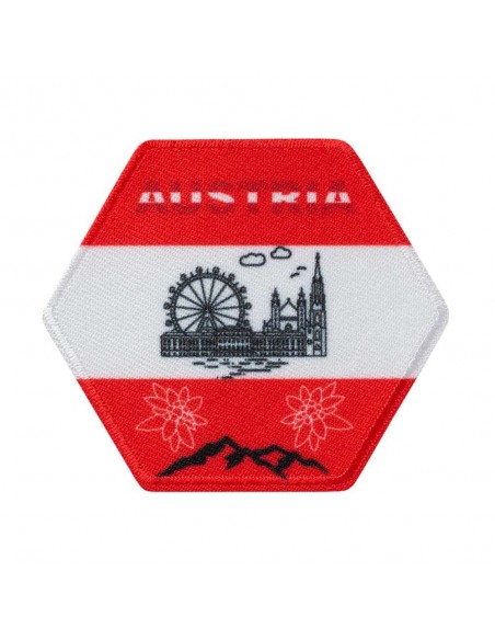 Appliques, Patch, Écusson thermocollant: Nid d'abeille Autriche