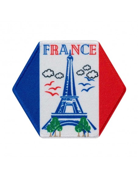 Appliques, Patch, Écusson thermocollant : Nid d'abeille France