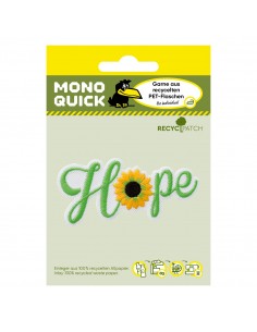 Appliques, Patch, Écusson thermocollant: Patch recyclé Hope 2
