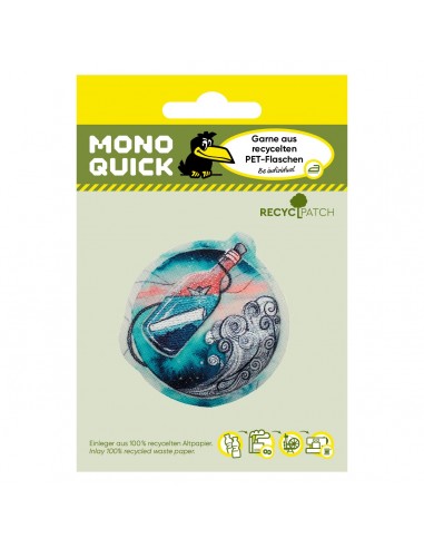 Applikation, Patch, Bügelbild: Recycl-Patch...