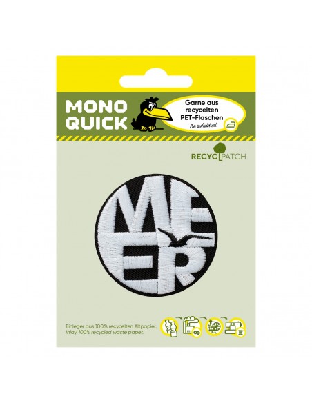 Applikation, Patch, Bügelbild: Mer Recycl-Patch