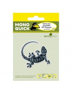 Applikation, Patch, Bügelbild: Recycl-Patch Echse 2