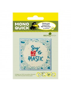 Zeg nee tegen plastic recycle patch 2