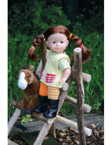 Strickanleitung "Pippi Langstrumpf" gedruckt