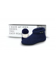 Botties® kit à crocheter Boston, taille S (39) indigo